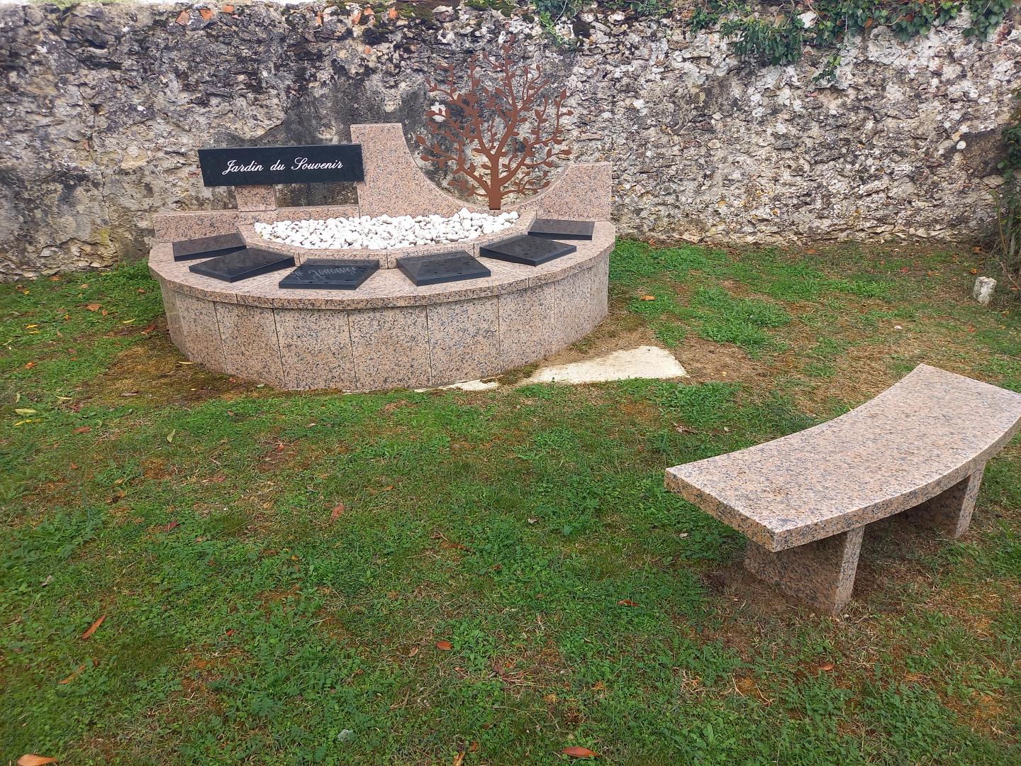 Photo du columbarium